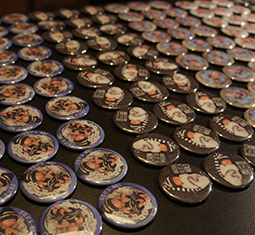 Montage de badges, fichier fourni par le client